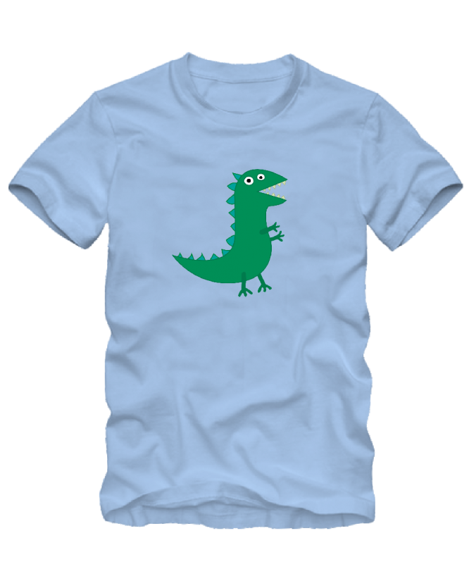 Marškinėliai Pepa Pig Džordžo dinozauras